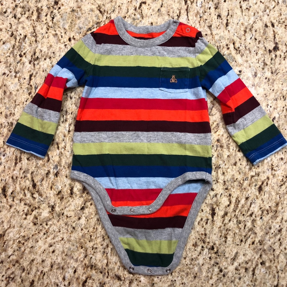 Gap striped onesie